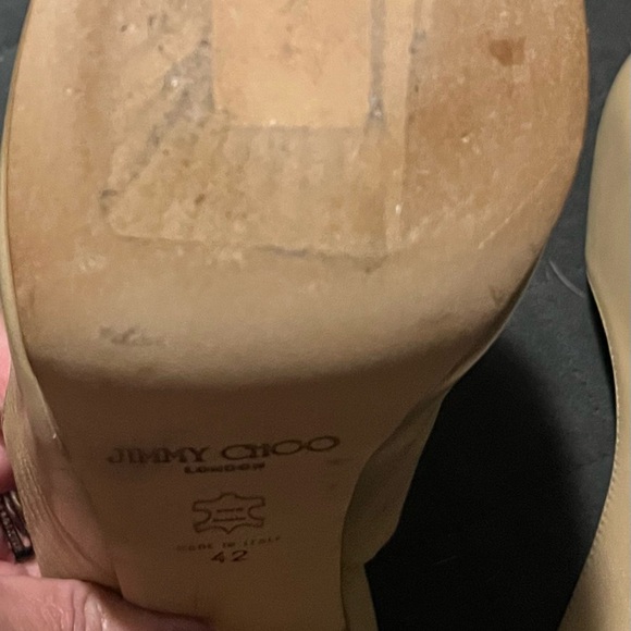 **NEW Jimmy Choo peep toe heels US size 10 - Picture 4 of 10